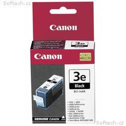 Canon inkoustová náplň BCI-3eBk, Černá