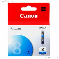 Canon inkoustová náplň CLI-8C, azurová