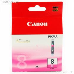 Canon inkoustová náplň CLI-8M, purpurová