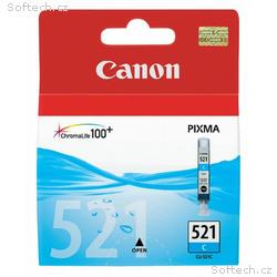 Canon inkoustová náplň CLI-521C, azurová