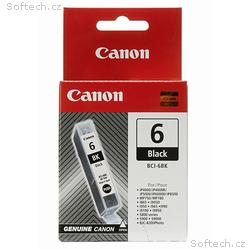 Canon inkoustová náplň BCI-6Bk, Černá
