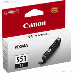 Canon inkoustová náplň CLI-551Bk, černá