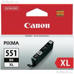 Canon inkoustová náplň CLI-551Bk, XL černá