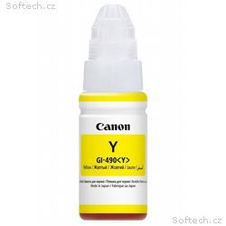 Canon inkoustová náplň GI-490Y, Žlutá