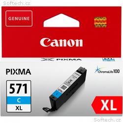 Canon inkoustová náplň CLI-571C, XL azurová