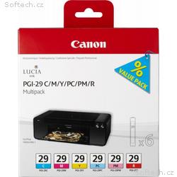 Canon multipack inkoustových náplní PGI-29 CMY, PC