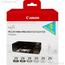 Canon multipack inkoustových náplní PGI-29 MBK, PB