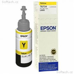 Epson inkoustová náplň, C13T67344A, FOTO L800, 70m