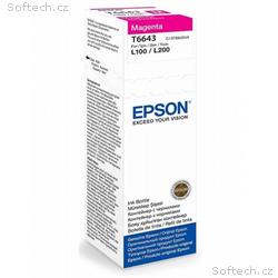 Epson inkoustová náplň, C13T66434A, L100, L110, L2