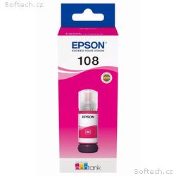 Epson inkoustová náplň, T09C34A, 108 EcoTank, Mage
