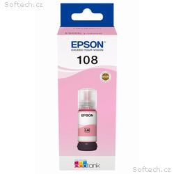Epson inkoustová náplň, T09C64A, 108 EcoTank, Ligh