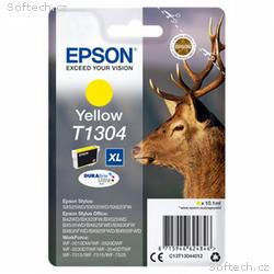 Epson inkoustová náplň, T1304, Singlepack DURABrit