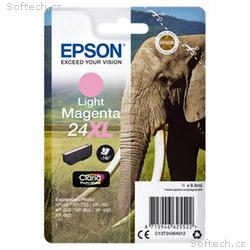 Epson inkoustová náplň, T2436, Singlepack 24XL Cla
