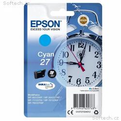 Epson inkoustová náplň, T2702, Singlepack 27 DURAB