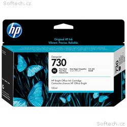 HP originální ink P2V67A, HP 730, foto černá, 130m