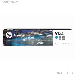 HP inkoustová kazeta 913A azurová F6T77AE originál