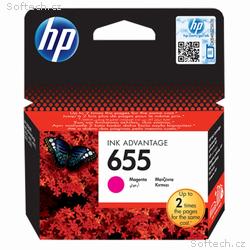 HP inkoustová kazeta 655 purpurová CZ111AE originá