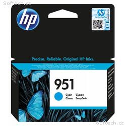 HP inkoustová kazeta 951 azurová CN050AE originál