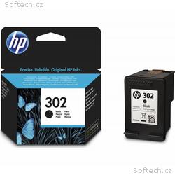 HP inkoustová kazeta 302 černá F6U66AE originál