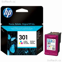 HP (301) CH562EE tříbarevná inkoustová kazeta orig