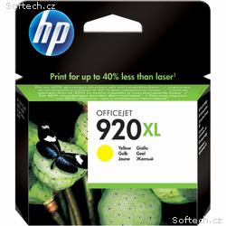 HP žlutá inkoustová kazeta (920XL), CD974AE origin