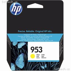 HP inkoustová kazeta 953 žlutá F6U14AE originál