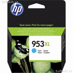 HP inkoustová kazeta 953XL azurová F6U16AE originá