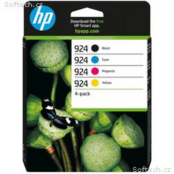 HP 924 CMYK originální inkoustová kazeta 4-pack