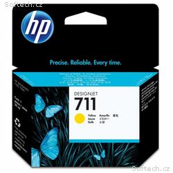 HP inkoustová kazeta 711 žlutá CZ132A originál