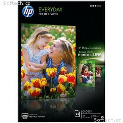 HP Everyday Glossy Photo Paper, 25 listů, A4, 210 