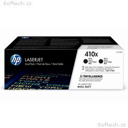 HP 410X Dvojbalení černých originálních tonerových