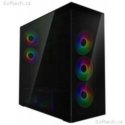 ARCTIC skříň Xtender, E-ATX, 2x120mm ARGB fan, 2xU