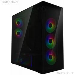 ARCTIC skříň Xtender, E-ATX, 2x120mm ARGB fan, 2xU