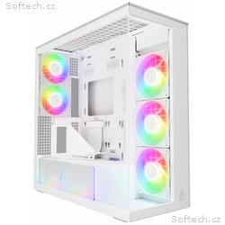 ARCTIC skříň Xtender, E-ATX, 2x120mm ARGB fan, 2xU