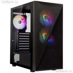 BitFenix skříň Helios, ATX, 4x120mm RGB fan, 2xUSB