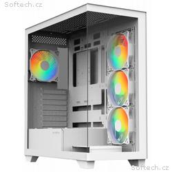BitFenix skříň CETO, ATX, 4x 120mm FRGB fan, 2x US
