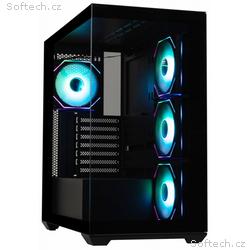 BitFenix skříň CETO Cube, 4x 120mm ARGB fan, 2x US