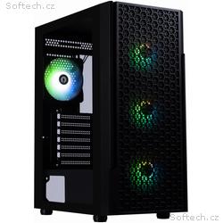 BitFenix skříň Proton, ATX, 4x 120 mms FRGB fan, U