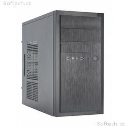 CHIEFTEC MiniT HT-01B, 2x USB 3.0, zdroj 350W, čer