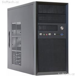 CHIEFTEC MiniT CT-01B, mATX, 350W ATX zdroj, černý