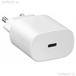 COLORWAY USB nabíječka, 1x USB-C, 25W, Bílá