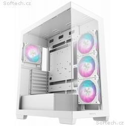 DEEPCOOL skříň CG580 4F, ATX, 4x120mm ARGB fans, 2