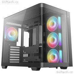 DEEPCOOL Case CG530U 4F, ATX, Průhledná bočnice, 4