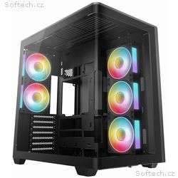 DEEPCOOL Case CG590U 5F, ATX, Průhledná bočnice, 5