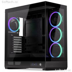 Endorfy skříň Fishtank 6000 Corona, ATX, 4x ARGB 1