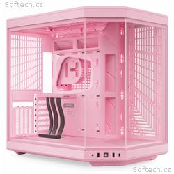 HYTE skříň Y70 Strawberry Milk, levé a přední sklo