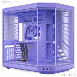 HYTE skříň Y70 Taro Milk, levé a přední sklo, Rise