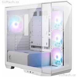 MSI skříň MAG PANO M100R PZ White, bez zdroje, lev