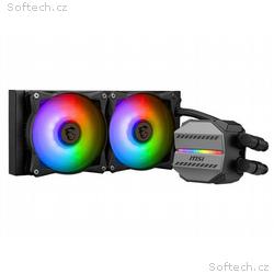 MSI vodní chladič CPU MAG CORELIQUID M240, 2x 120m