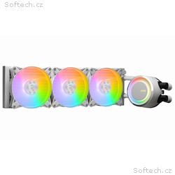 MSI vodní chladič CPU MAG CORELIQUID E360 WHITE, 3